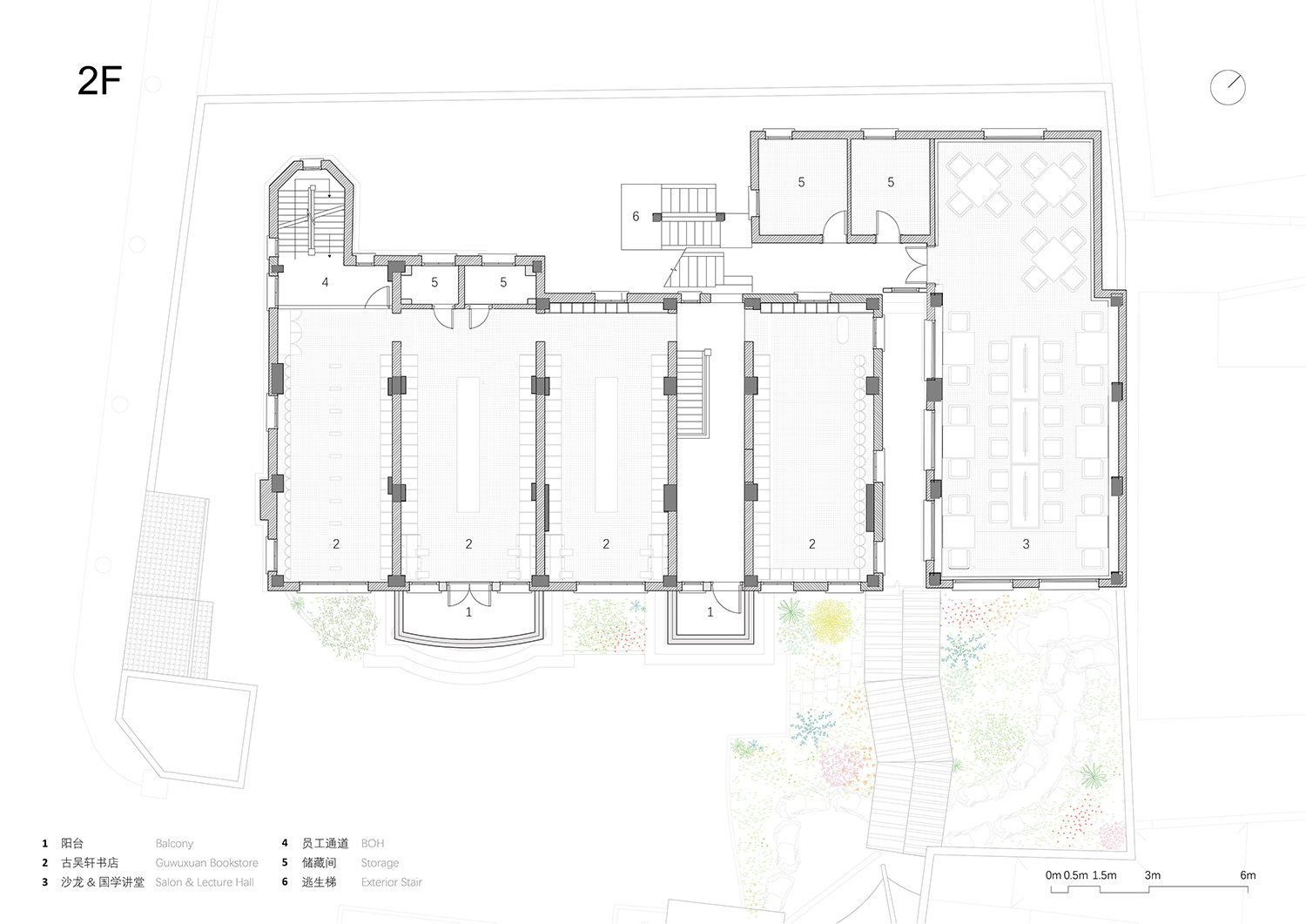 洋房改造,老建筑改造,故居改造,建筑改造,书店设计,书店零售店设计,书店设计案例,书店设计方案,古吴轩书店,故居博物馆,苏州章太炎故居改造,苏州,青天制作所