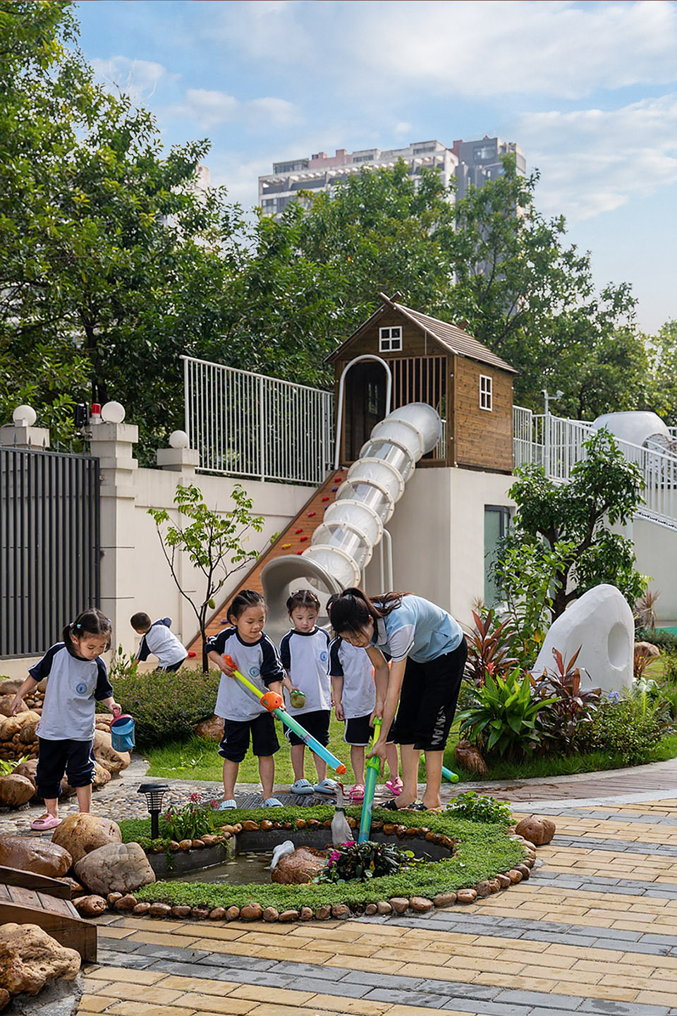 幼儿园设计,公办幼儿园设计,校园设计,学校设计,幼儿园设计案例,幼儿园设计方案,深圳盐田海华幼儿园永安分园,深圳,开普俊梦室内设计