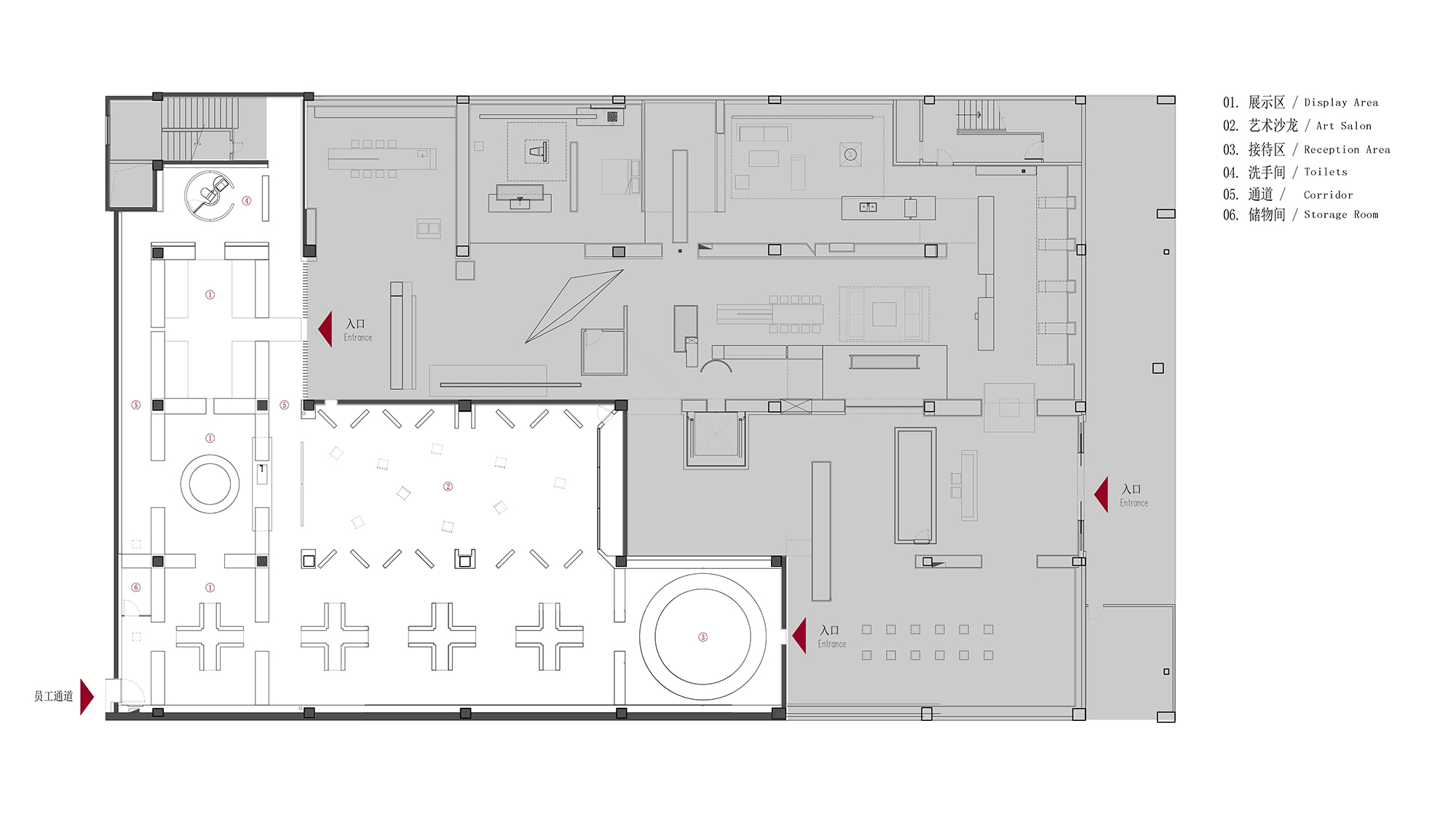 商业空间,瓷砖展厅,展厅,展厅设计,企业展厅,材料展厅设计,欧文莱瓷砖,佛山欧文莱总部大地主义展馆,佛山,艾克建筑设计,谢培河