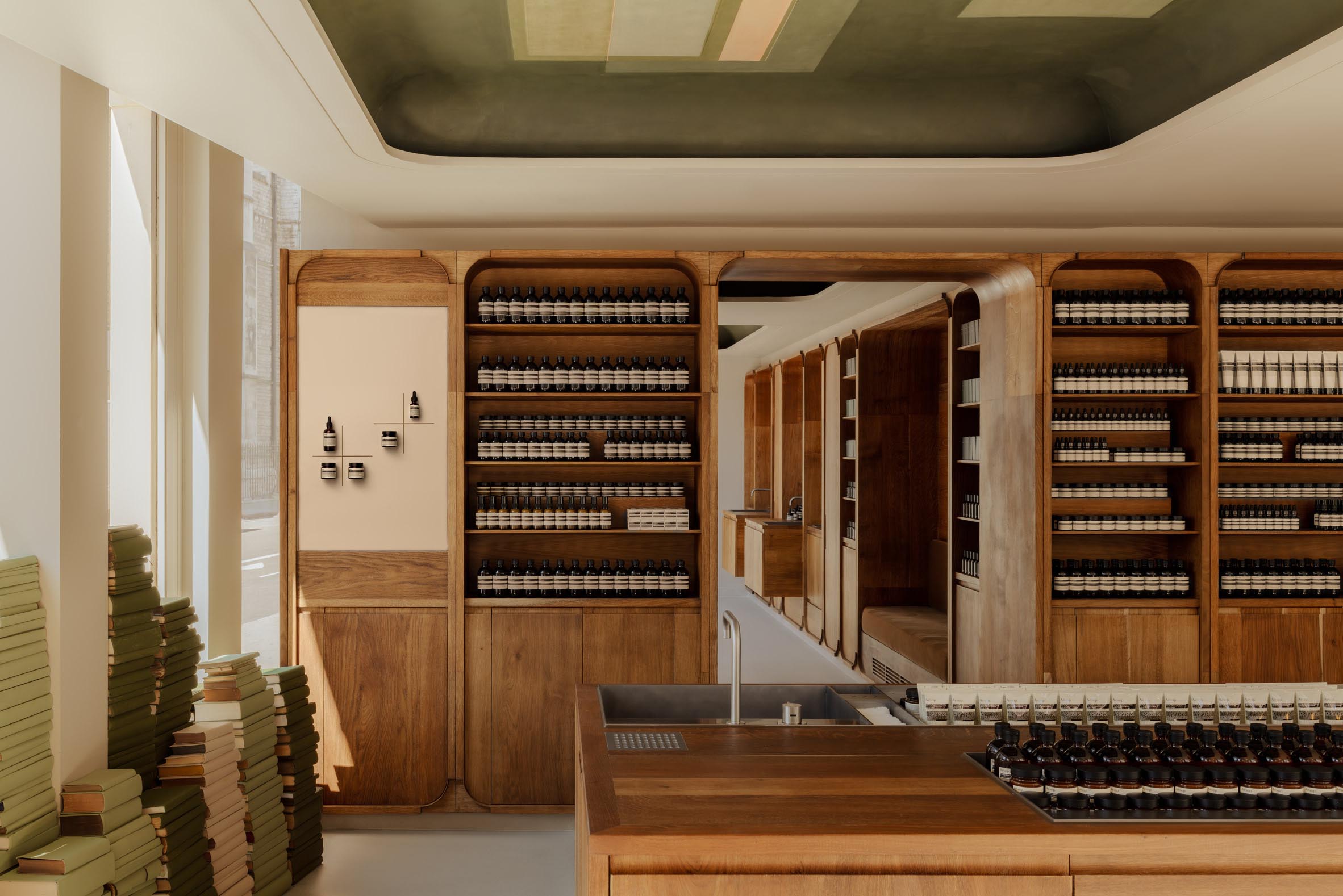 Aesop,零售店设计,护肤品零售店,零售店设计方案,零售店设计案例,伦敦,店铺设计,伊索