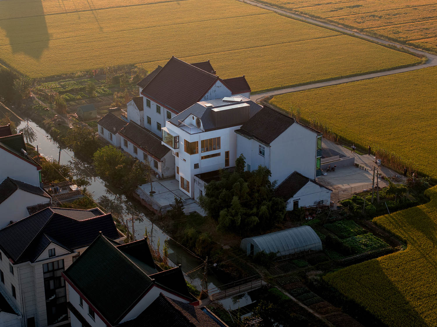 460㎡,乡村住宅设计,乡村别墅设计,住宅设计案例,住宅设计,独栋住宅设计,别墅设计,直距建筑,上海,小南居