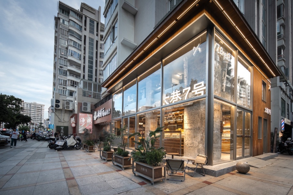 面包店设计,面包店设计案例,烘焙店设计,面包店设计方案,街边面包店,社区烘焙店,泉州大巷7号烘焙店,泉州,或者设计