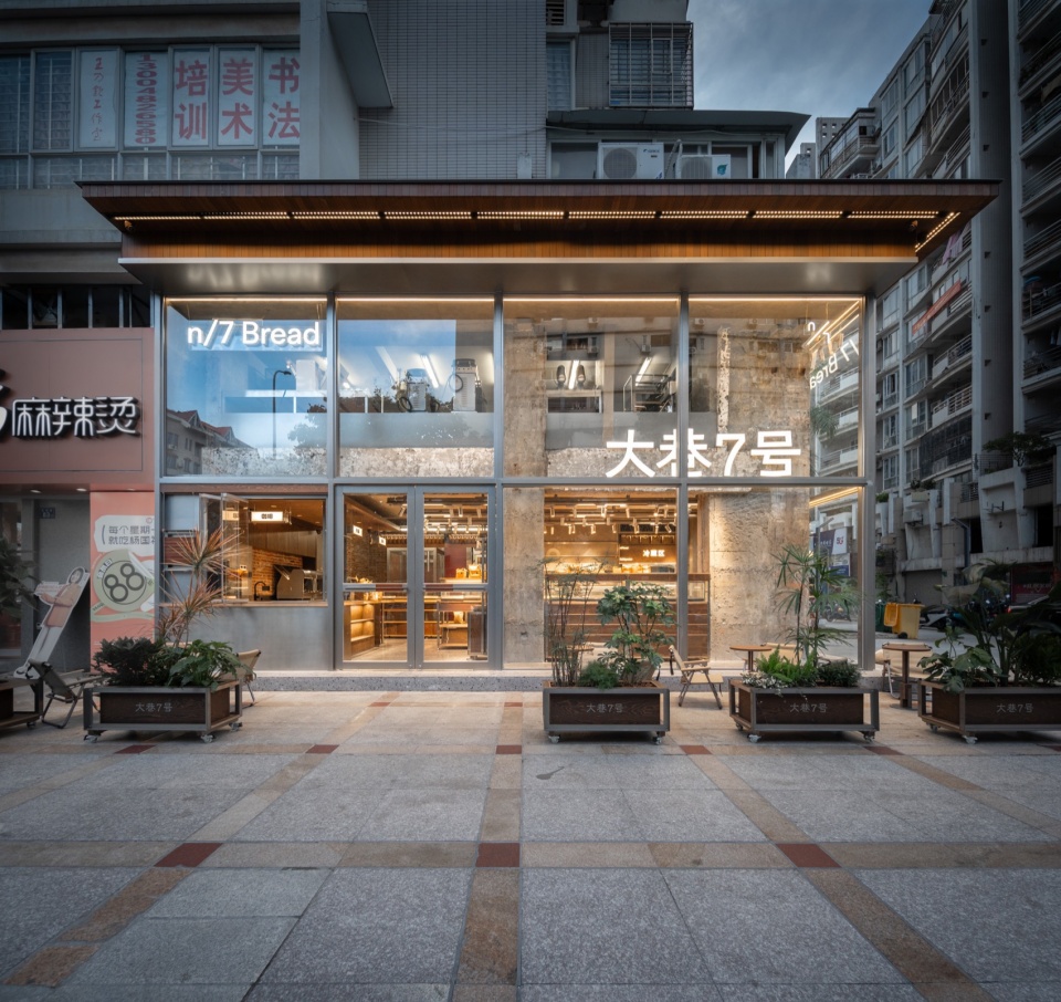 面包店设计,面包店设计案例,烘焙店设计,面包店设计方案,街边面包店,社区烘焙店,泉州大巷7号烘焙店,泉州,或者设计