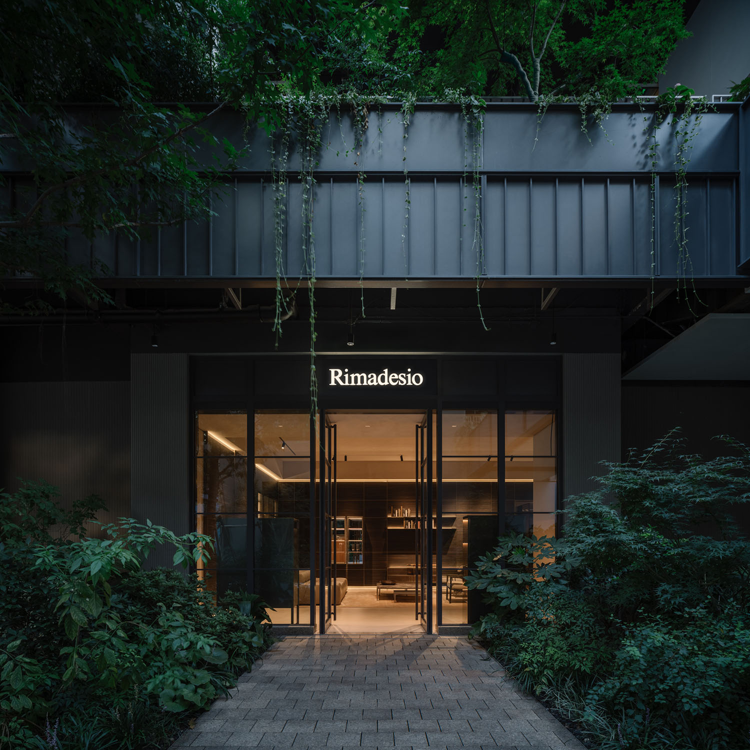 Rimadesio,家具展厅设计,展厅设计,展厅设计案例,展厅设计方案,Rimadesio家具店,家具体验店设计,Rimadesi上海店-永恒与变化,上海,OUTIN正反设计