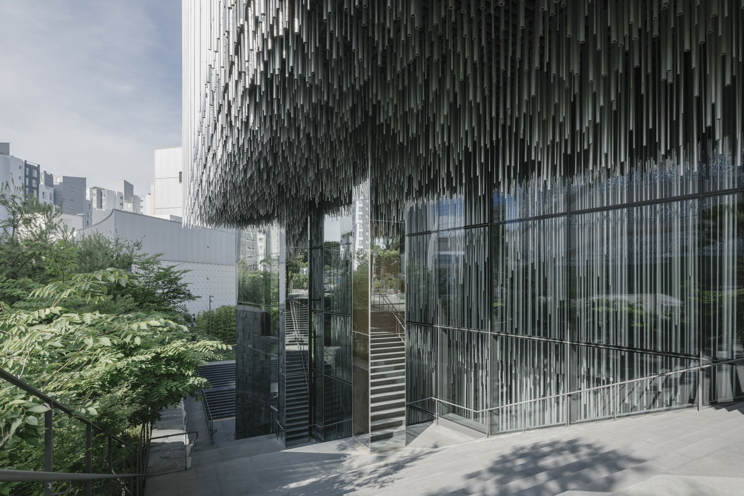 博物馆设计,Kengo Kuma & Associates,隈研吾建筑都市设计事务所,隈研吾,韩国,首尔,声音博物馆,Audeum声音博物馆