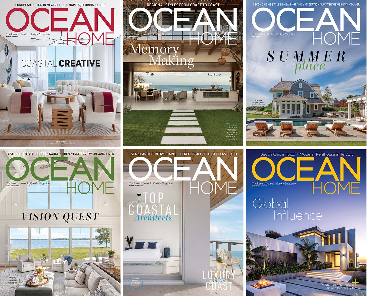 别墅设计杂志Ocean Home Magazine,Ocean Home Magazine,别墅设计杂志,软装设计杂志,Ocean Home Magazine设计电子杂志,杂志下载,Ocean Home Magazine杂志合集