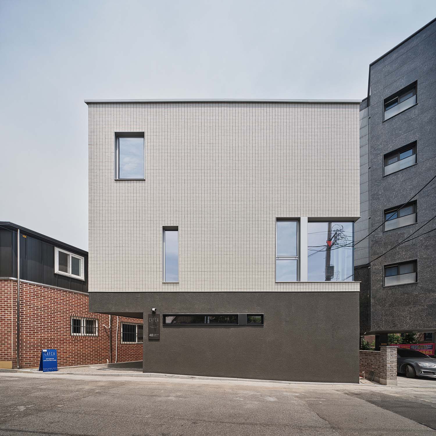 TIUM Architects,127㎡,极简主义,住宅设计案例,住宅设计方案,韩国,首尔,极简风格